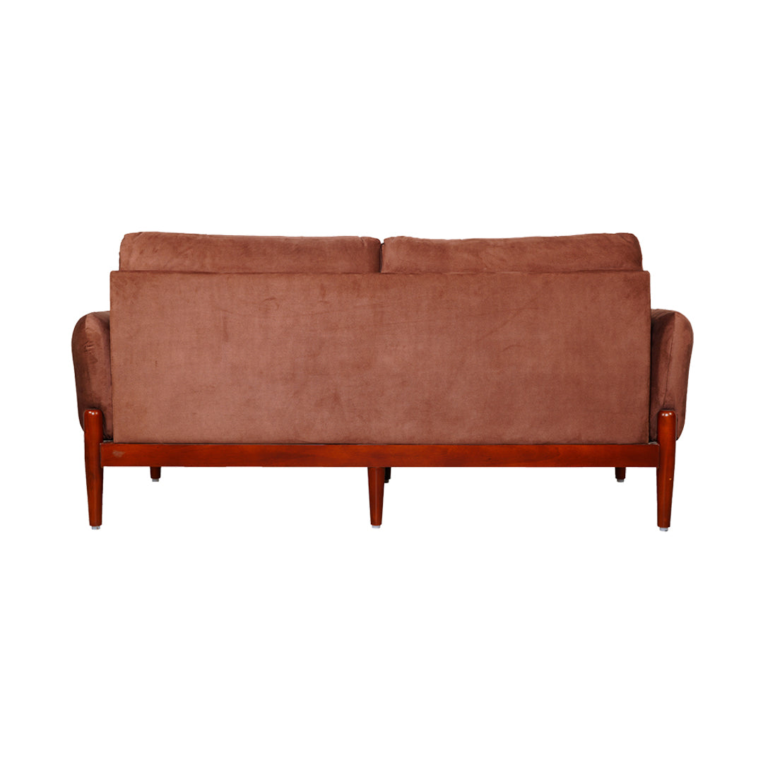 Enfield Fabric Sofa 3-Seater - Maroon_4