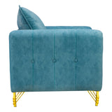 Estonia Pro Comfort Fabric Sofa 1 Seater - Green