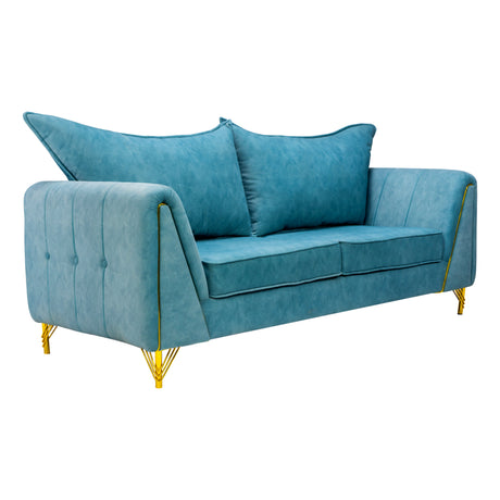 Estonia Pro Comfort Fabric Sofa 3 Seater - Green