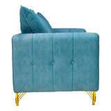 Estonia Pro Comfort Fabric Sofa 3 Seater - Green
