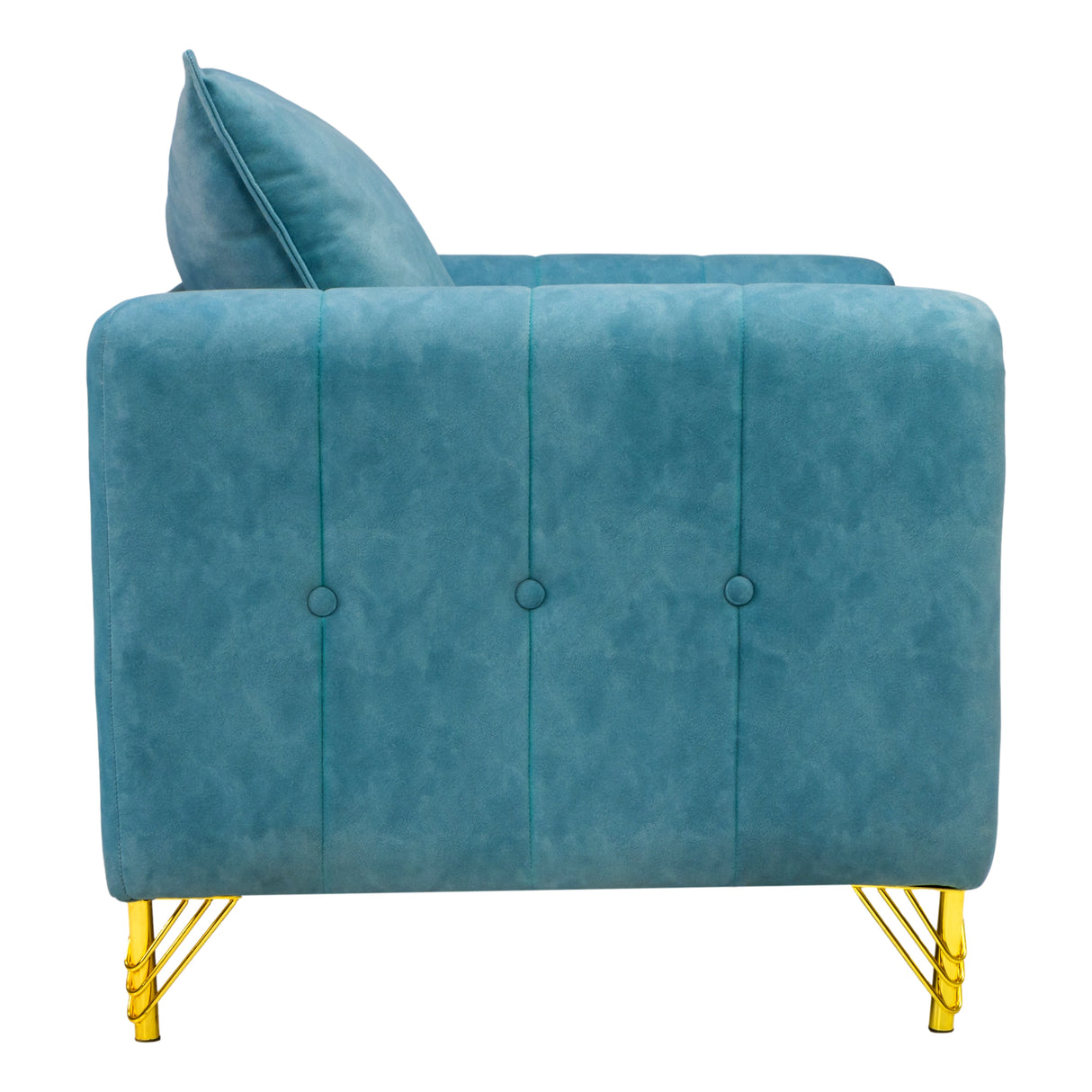 Estonia Pro Contemporary Fabric Sofa Set (3+1+1 Seater) - Green