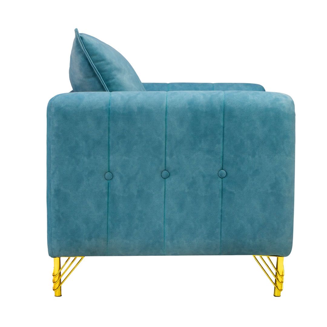 Estonia Comfort Fabric Sofa 1-Seater - Green_3