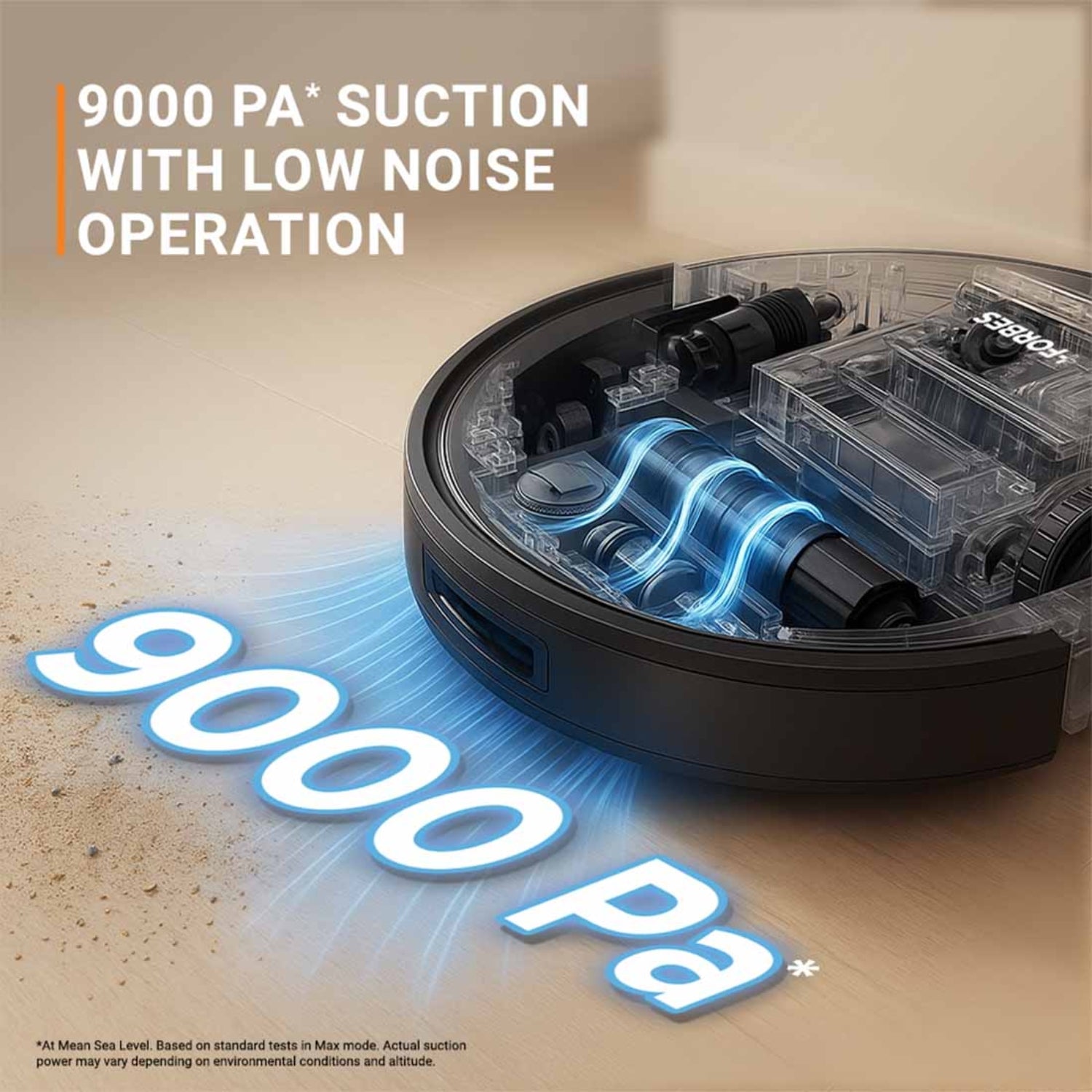 Eureka Forbes Auto Bin S2 Robotic Vaccum Cleaner 9000 pa - Black 2