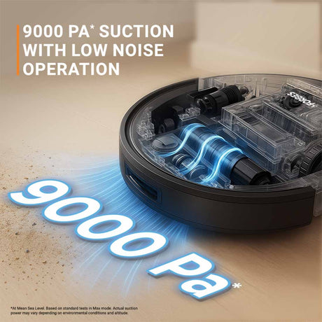Eureka Forbes Auto Bin S2 Robotic Vaccum Cleaner 9000 pa - Black 2