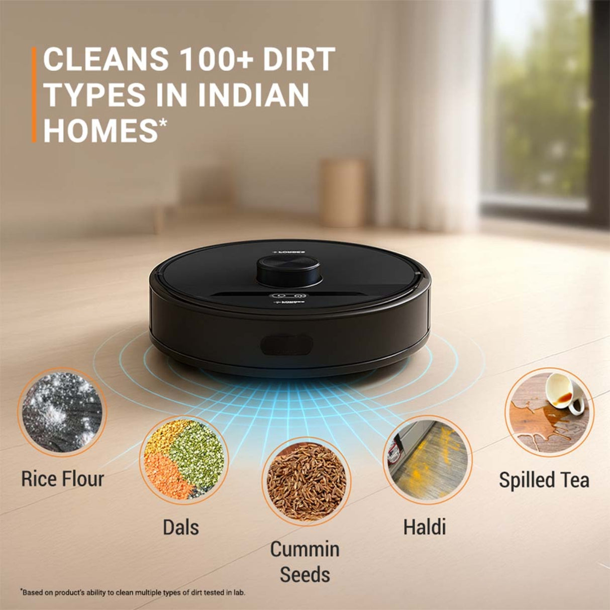 Eureka Forbes Auto Bin S2 Robotic Vaccum Cleaner 9000 pa - Black 5
