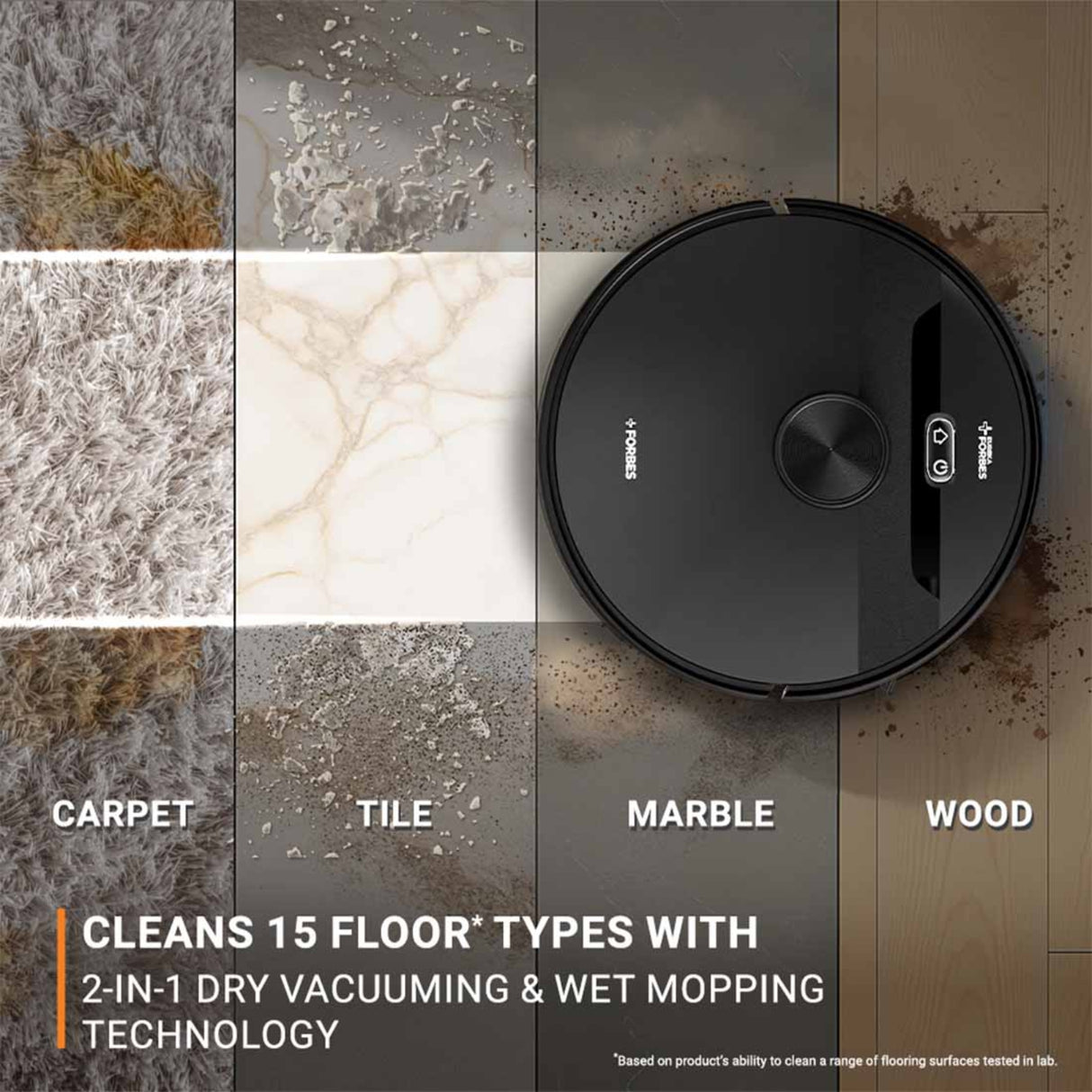 Eureka Forbes Auto Bin S2 Robotic Vaccum Cleaner 9000 pa - Black 7