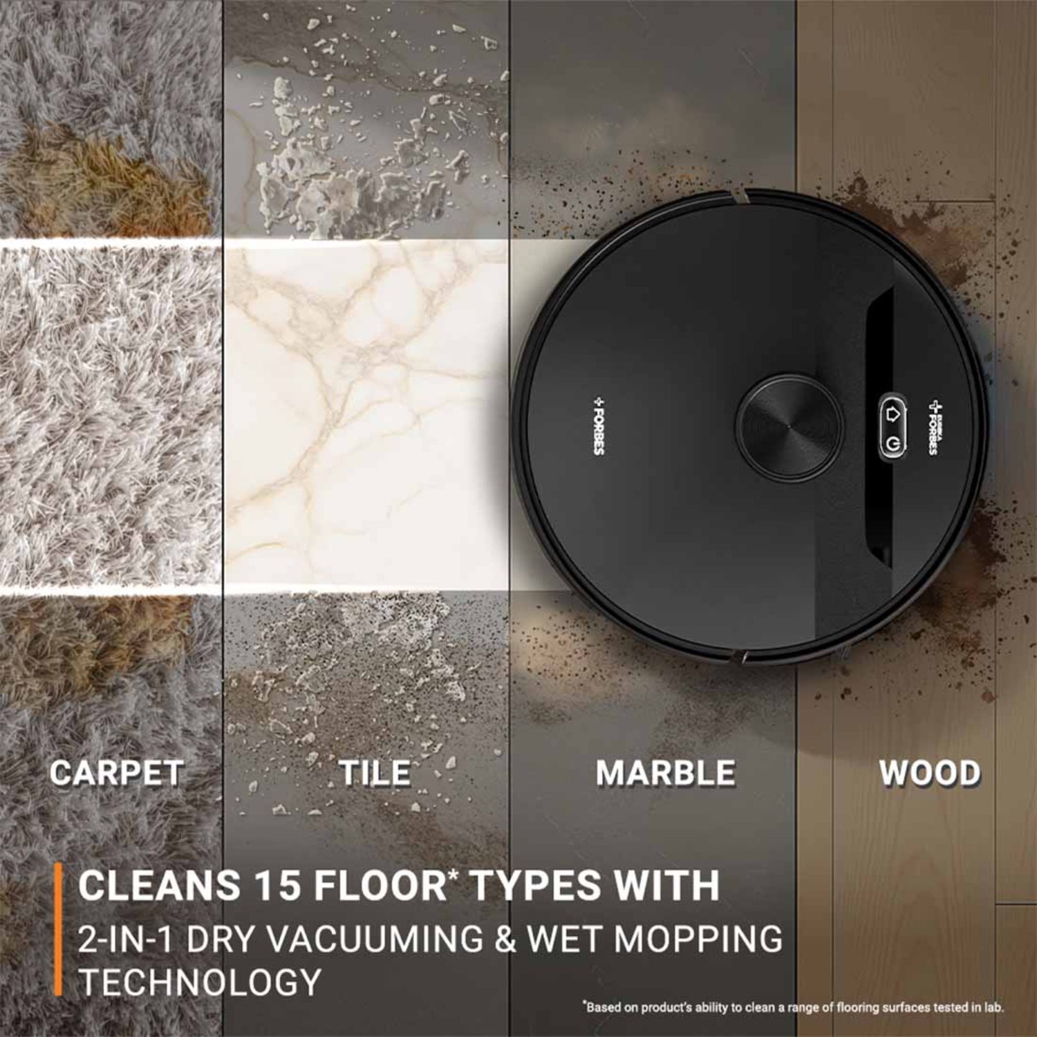 Eureka Forbes Auto Bin S2 Robotic Vaccum Cleaner 9000 pa - Black 7
