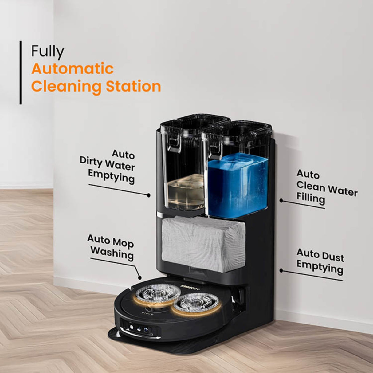 Eureka Forbes Smart Clean Automatic Station 7000 pa - Black 5