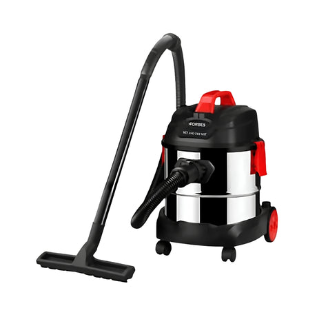 Eureka Forbes Trendy Wet and Dry NXT Vacuum Cleaner 12 L - Black and Red_Front View