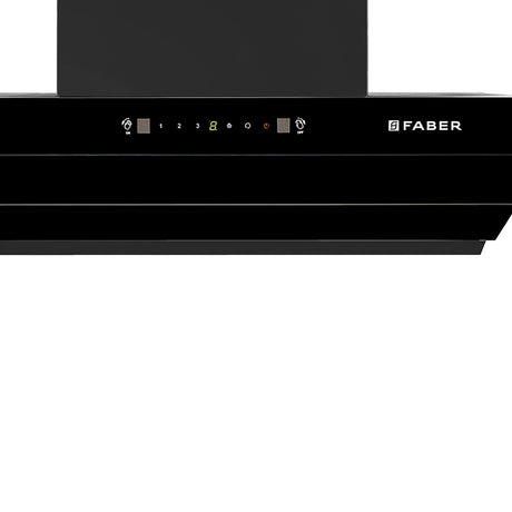 FABER Hood ARTEMIS IN HC SC FL BK 90 cm Auto-Clean Wall-Mounted Chimney – Black_2