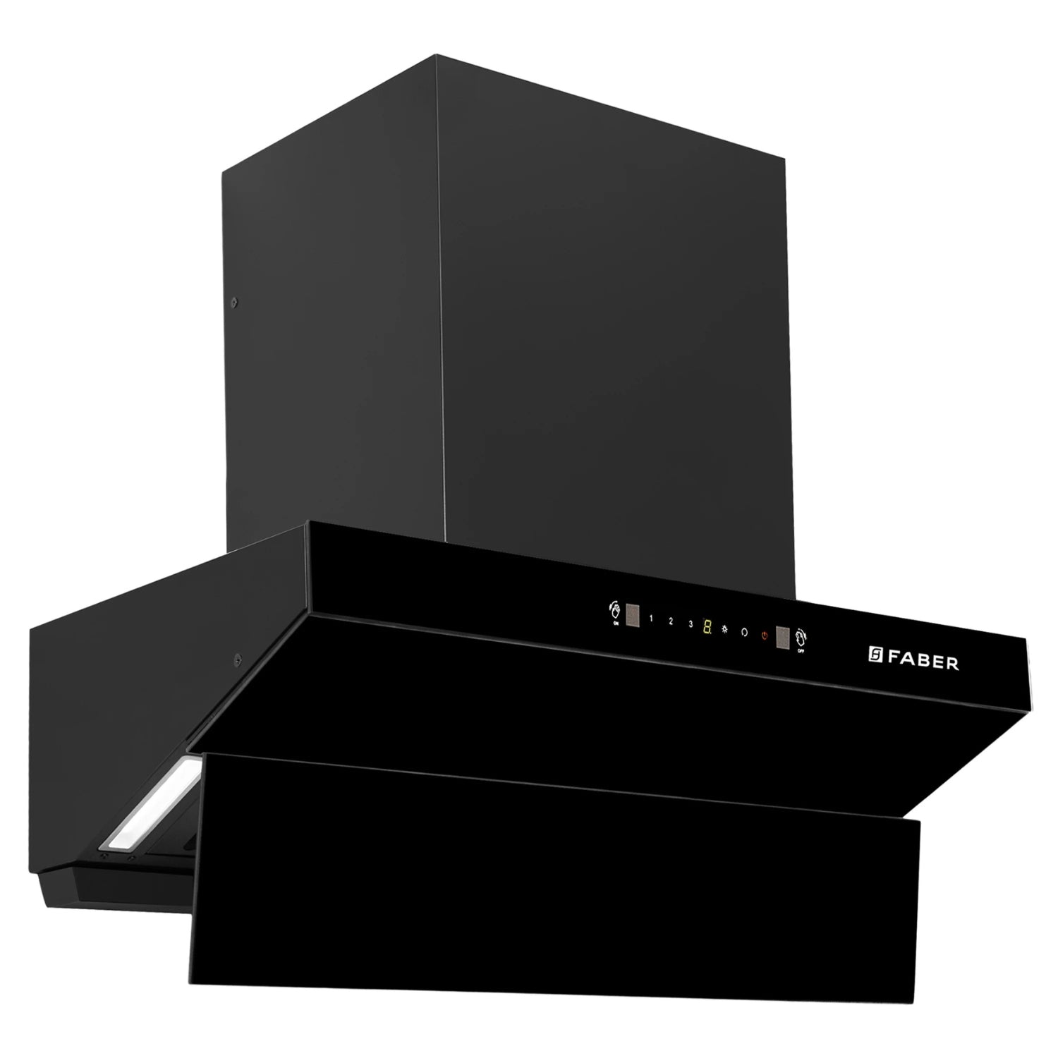 FABER Hood ARTEMIS IN HC SC FL BK 90 cm Auto-Clean Wall-Mounted Chimney – Black_5