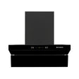 FABER Hood ARTEMIS IN HC SC FL BK 90 cm Auto-Clean Wall-Mounted Chimney – Black_Front View