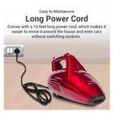FORBES Super Clean 0.5 L Vacuum Cleaner - Red and Black