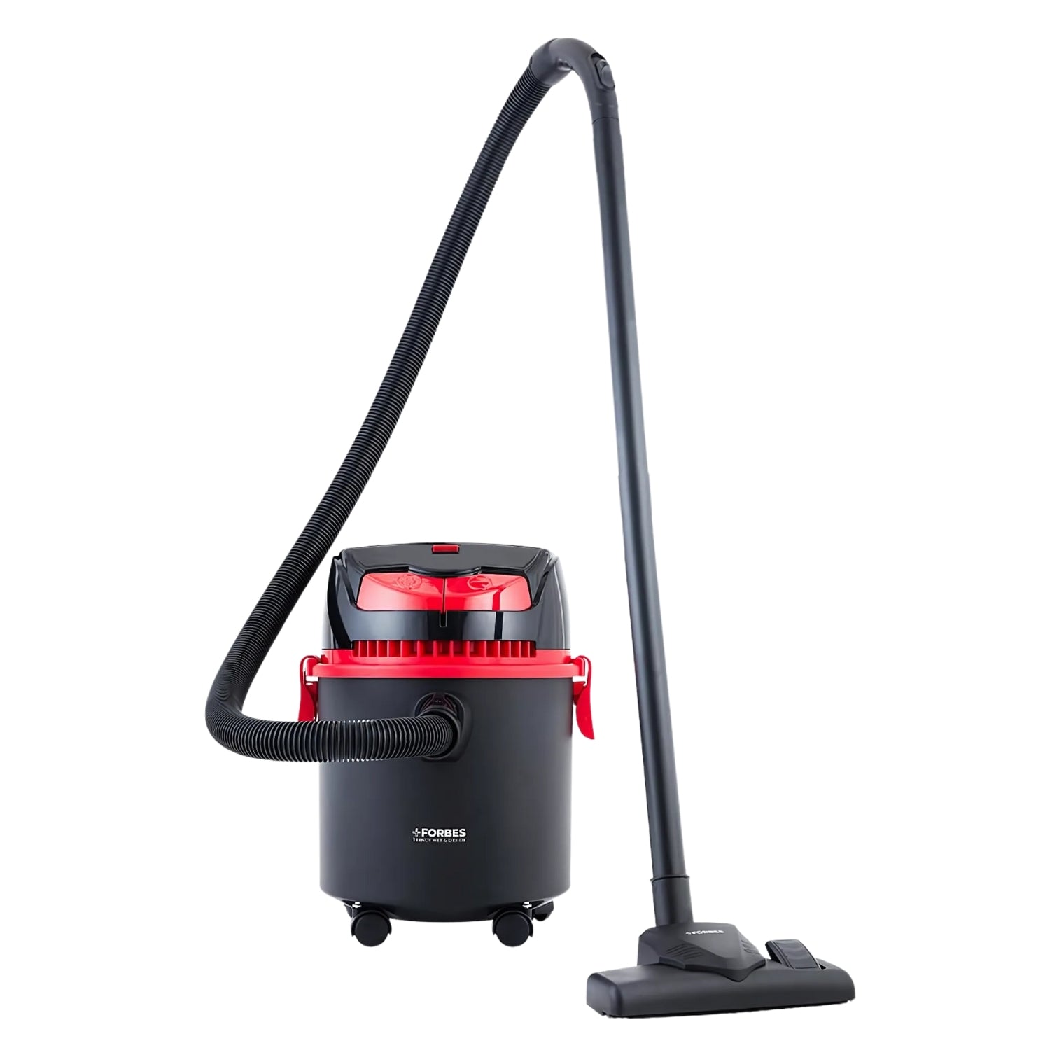 FORBES Trendy Wet & Dry DX 8 L Vacuum Cleaner - Red and Black_1