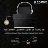 Faber Hood Bolt 90 cm Filter less Steam Auto-Clean Wall-Mounted Chimney - Black Tempered Glass