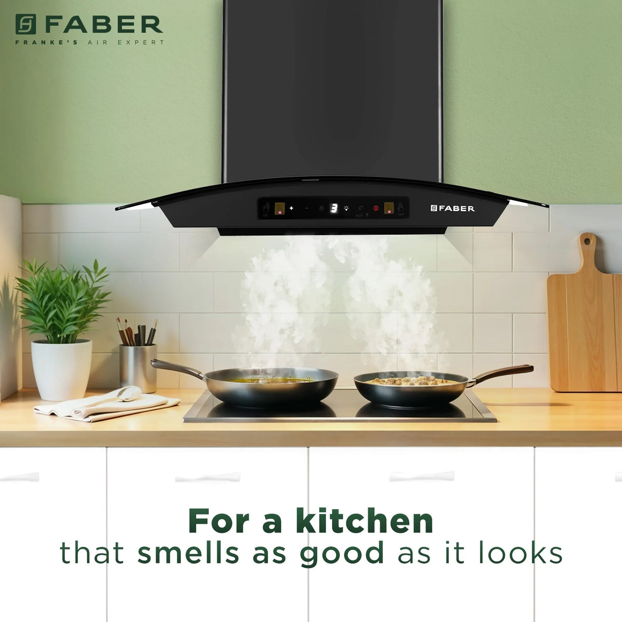 Faber Zeal BLDC HC SC FL IN 60 CHIMNEY - Black