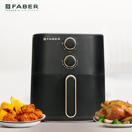 Faber DLX BK Air Fryer 1500 Watts - Black_2