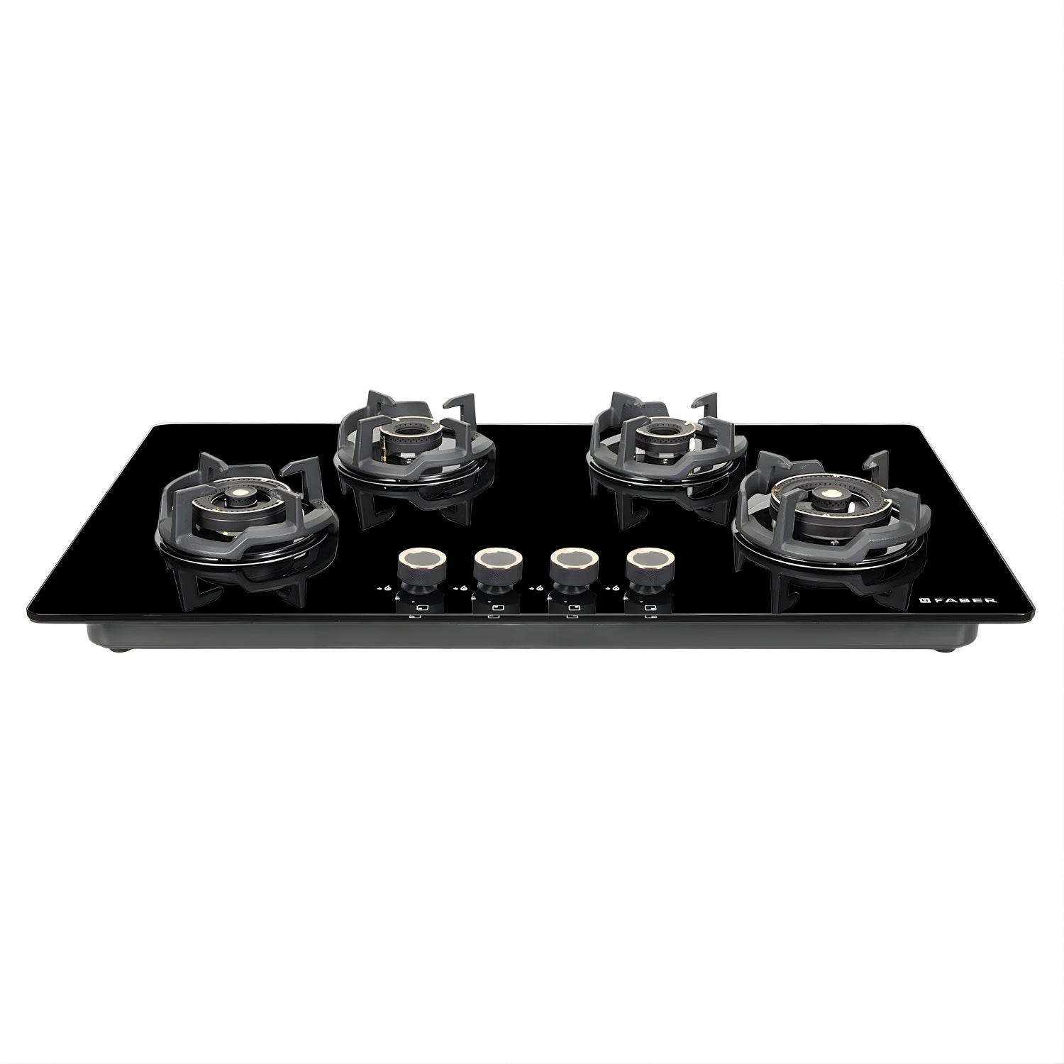 Faber Experia HT904 ALU AI FFD 90 cm 4-Burner Glass Hob – Black_1
