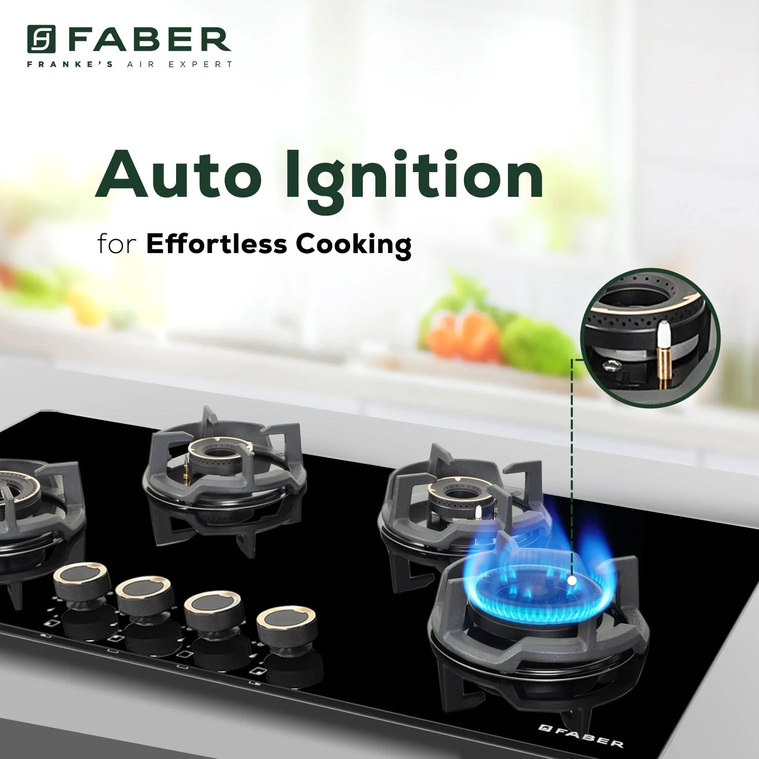 Faber Experia HT904 ALU AI FFD 90 cm 4-Burner Glass Hob – Black_5