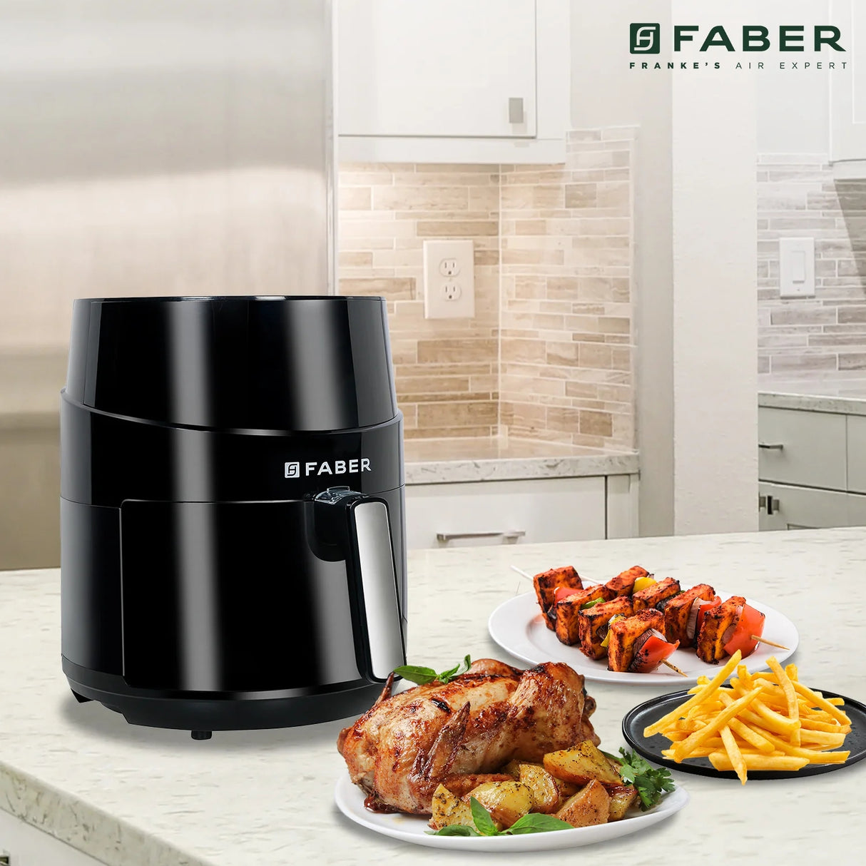 Faber FAF 4.5 ASBK Air Fryer 1500 Watts - Black_3