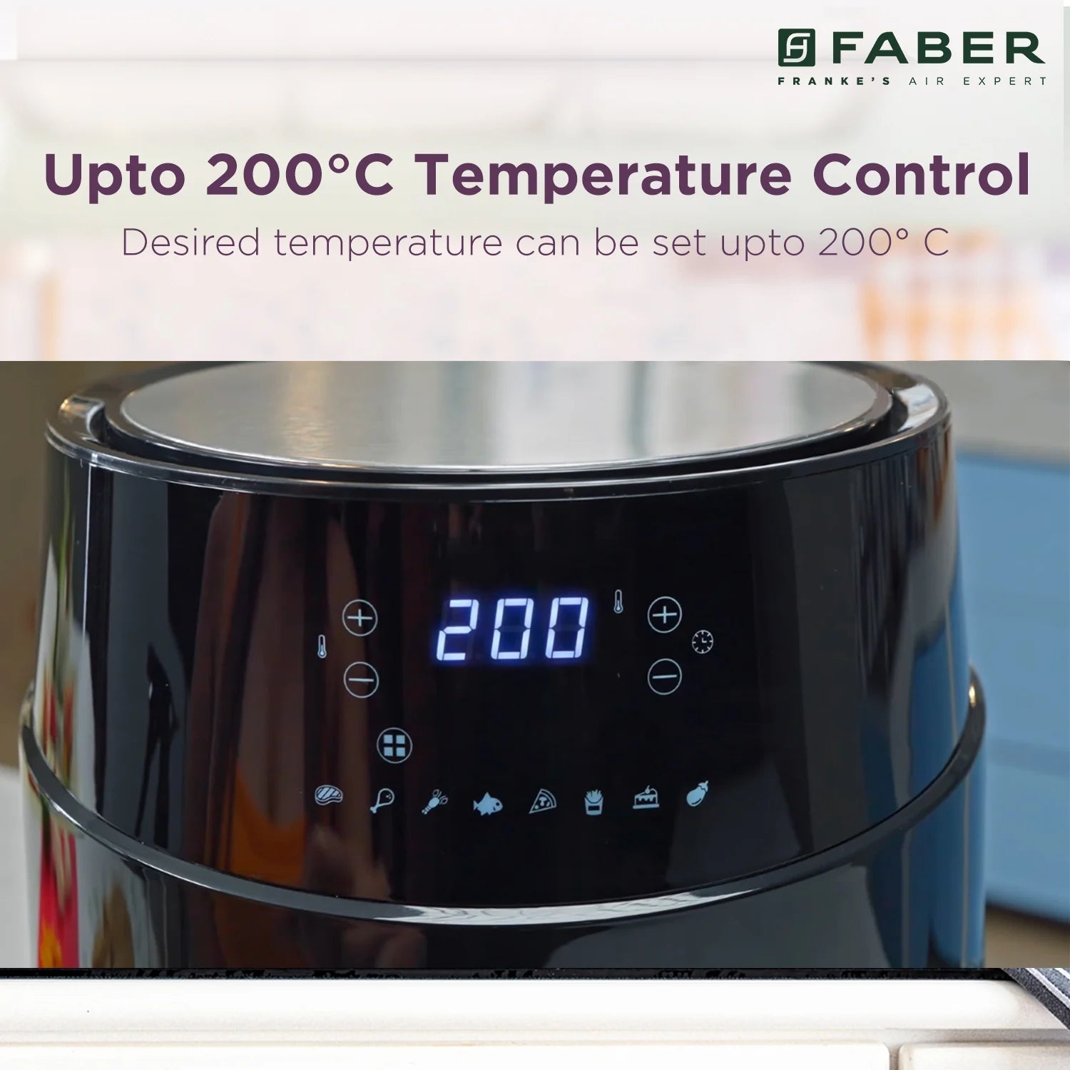 Faber FAF 4.5 ASBK Air Fryer 1500 Watts - Black_7
