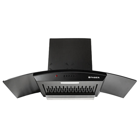 Faber Hood Ace Pro 3D IN HC PB FL BK 90 Filterless 90 cm Auto Clean Kitchen Chimney - Black_1