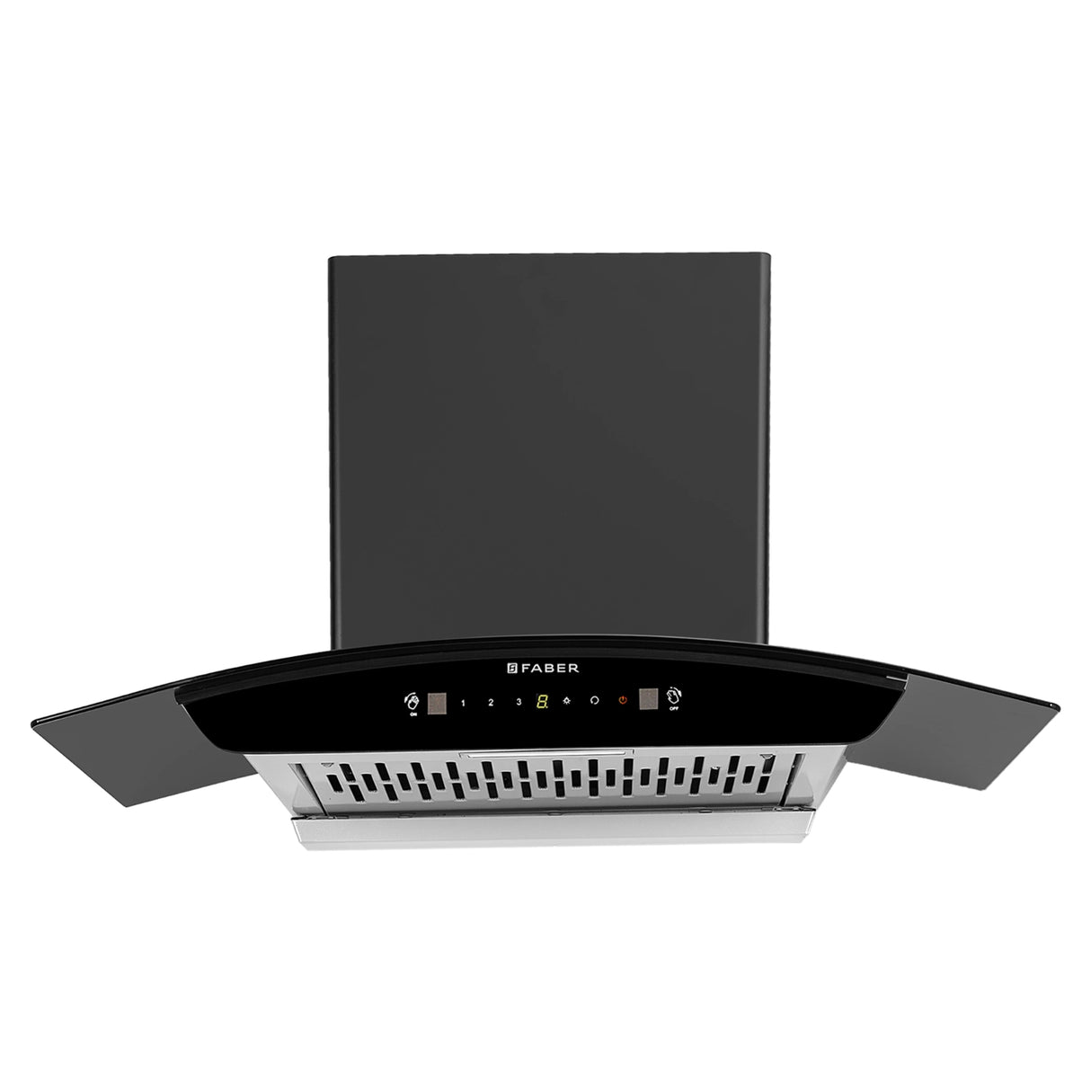 Faber Hood Sunny RC IN HC SC FL LG 75 cm Filterless Auto-Clean Kitchen Chimney – Black_3