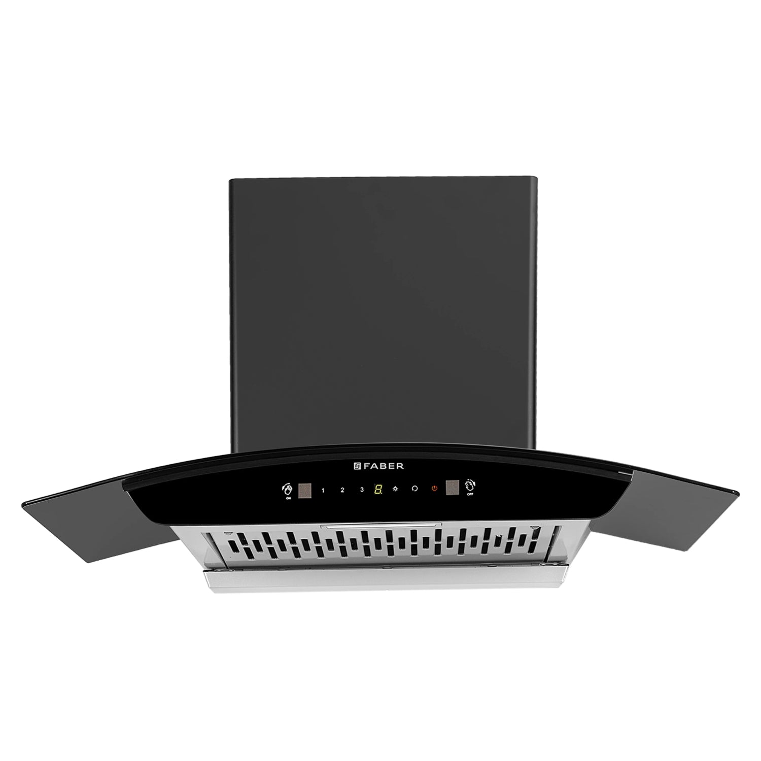 Faber Hood Sunny RC IN HC SC FL LG 75 cm Filterless Auto-Clean Kitchen Chimney – Black_3