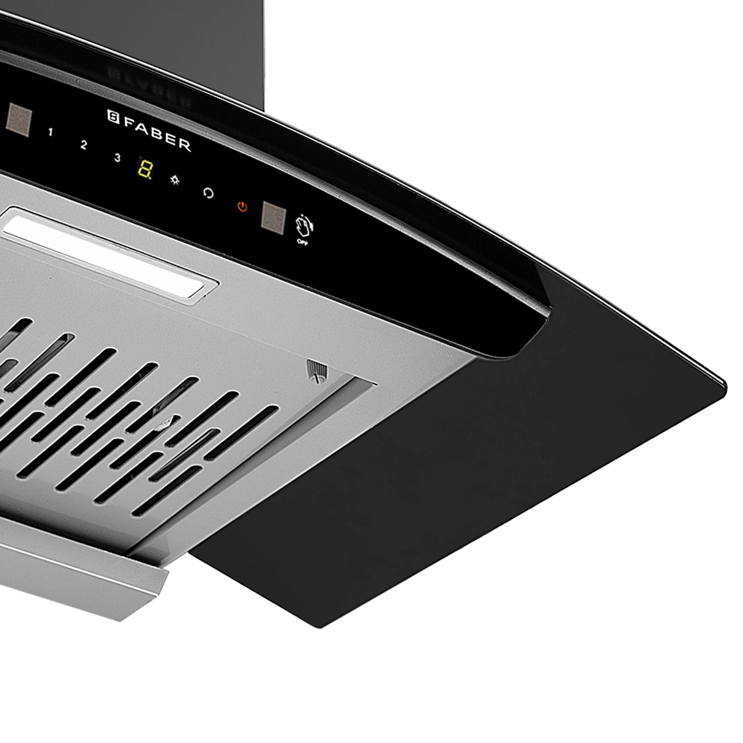 Faber Hood Sunny RC IN HC SC FL LG 75 cm Filterless Auto-Clean Kitchen Chimney – Black_4