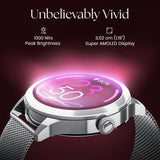 Fastrack Noir Pro with AMOLED Display Bluetooth Calling - Rose Gold