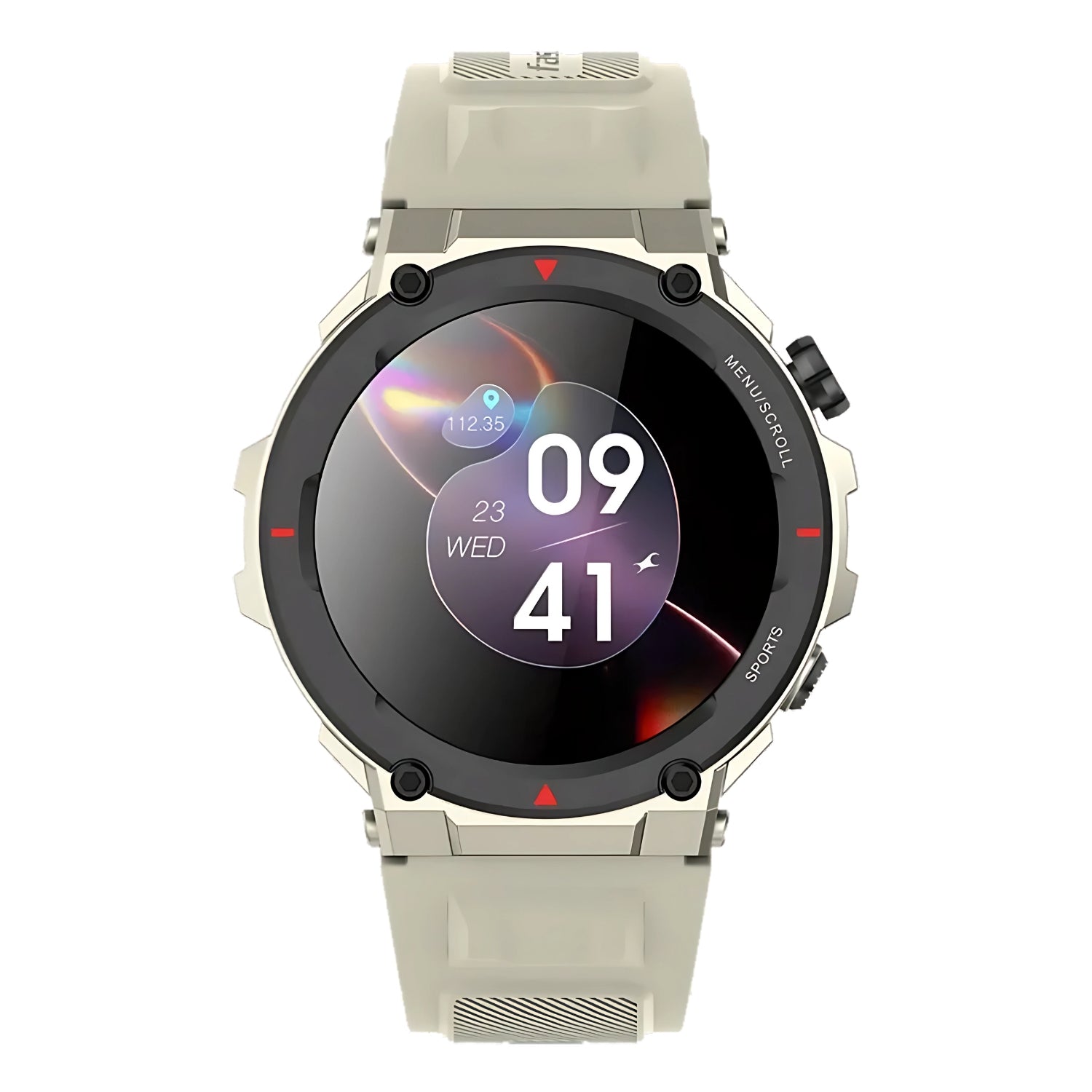 Fastrack Xtreme Pro with AMOLED Display Bluetooth Calling - Beige_1