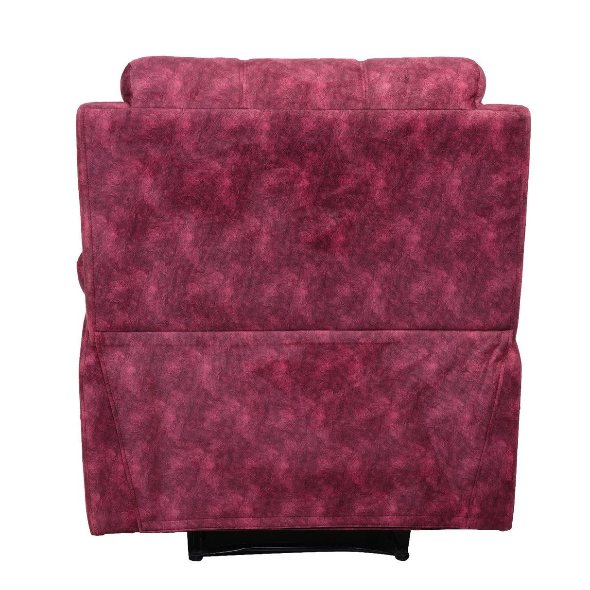 Ferrara Fabric Recliner 1 Seater - Maroon