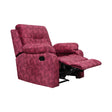 Ferrara Fabric Recliner 1-Seater - Maroon_1