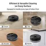 Forbes Smart Clean with Auto Bin Vacuum Cleaner 330 ml - Black