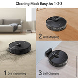 Forbes Smart Clean with Auto Bin Vacuum Cleaner 330 ml - Black