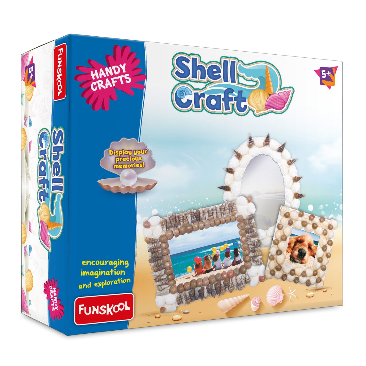 Funskool Handycrafts Shell Craft – Chera Home Junction