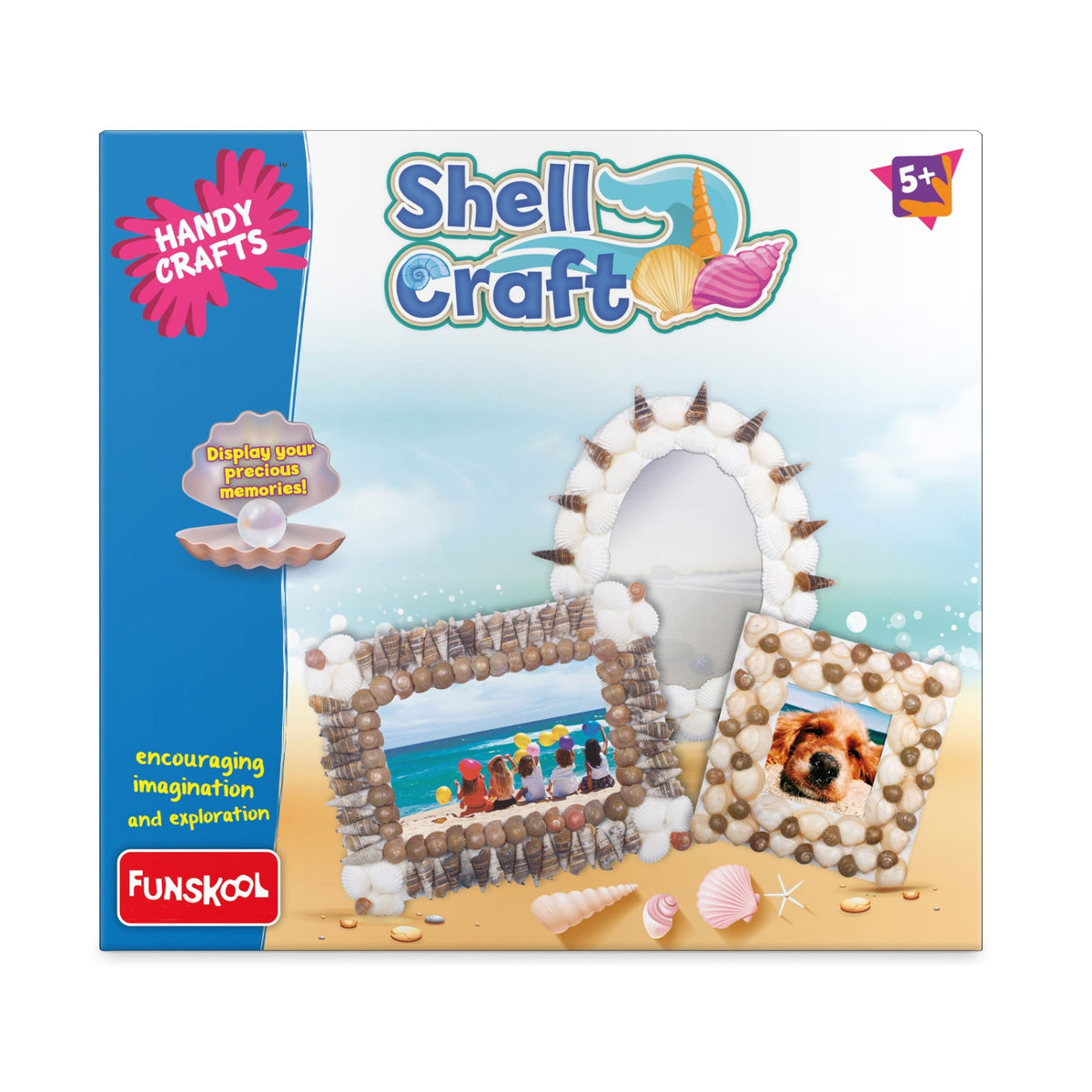 Funskool Handycrafts Shell Craft – Chera Home Junction