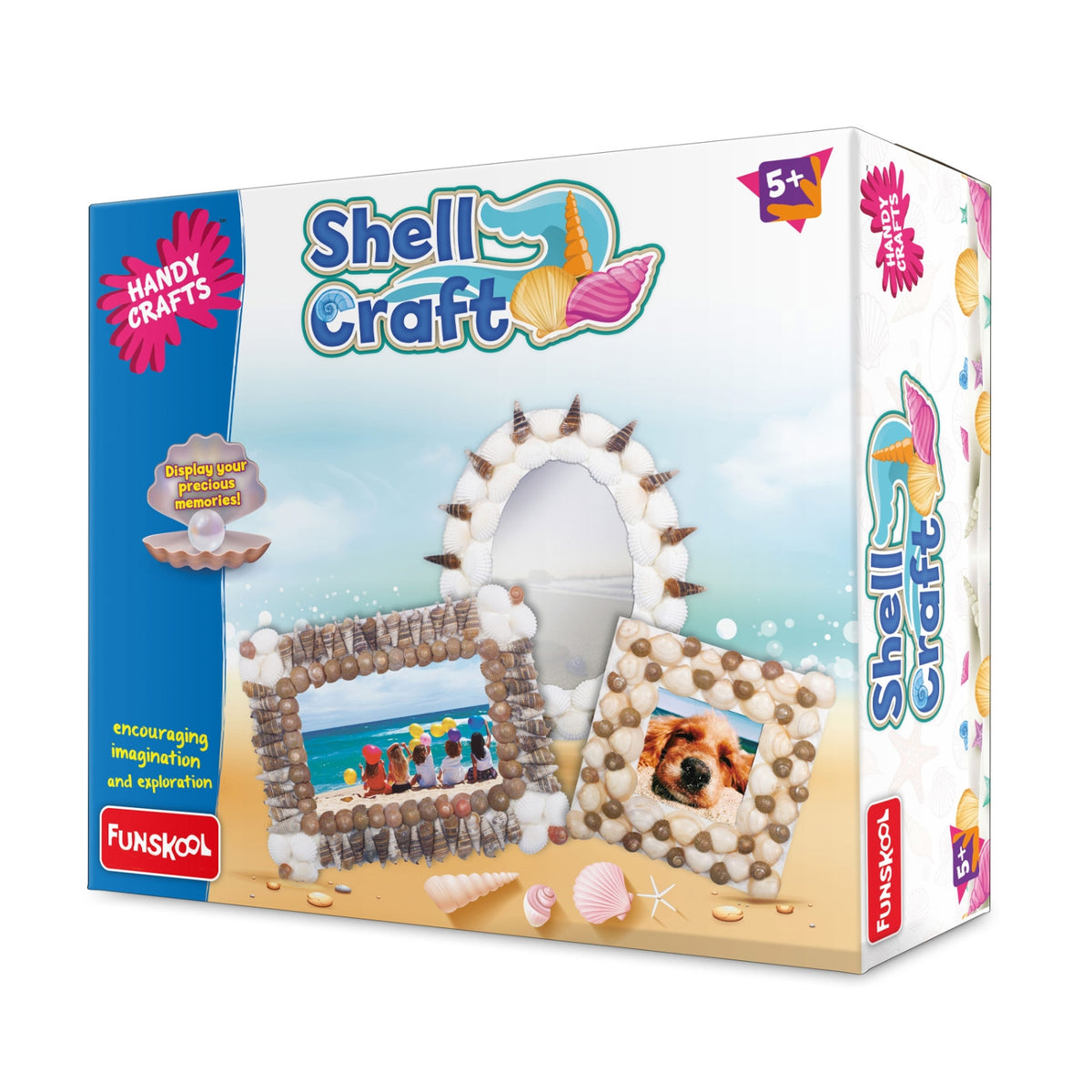 Funskool Handycrafts Shell Craft – Chera Home Junction