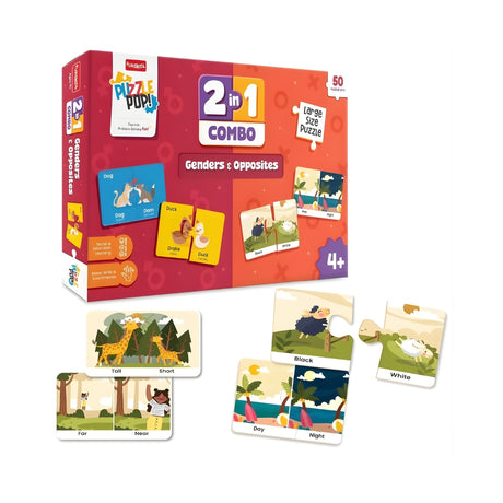 Funskool 2 In 1 Combo Genders and Opposites-1