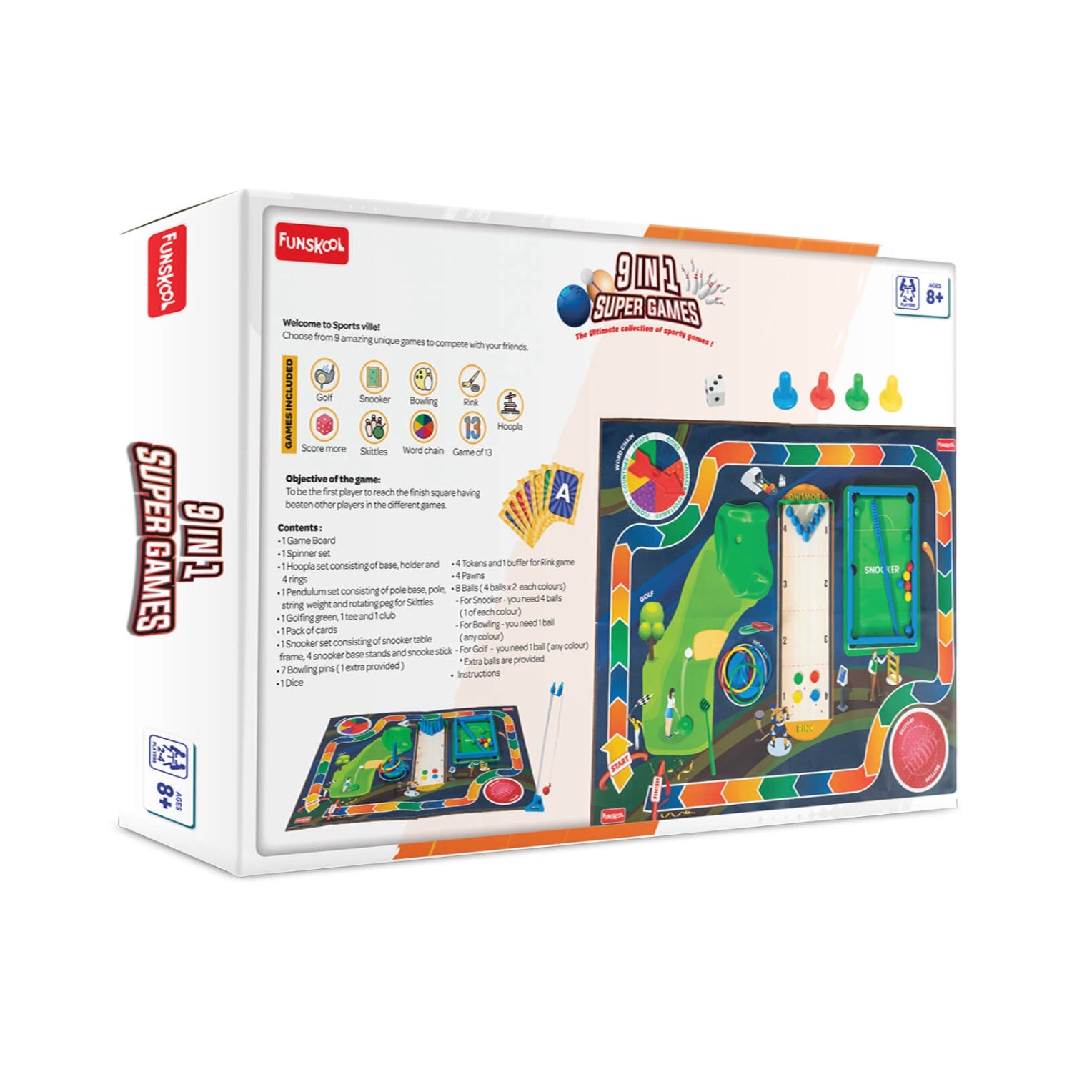 Funskool 9 In 1 Super Game_5