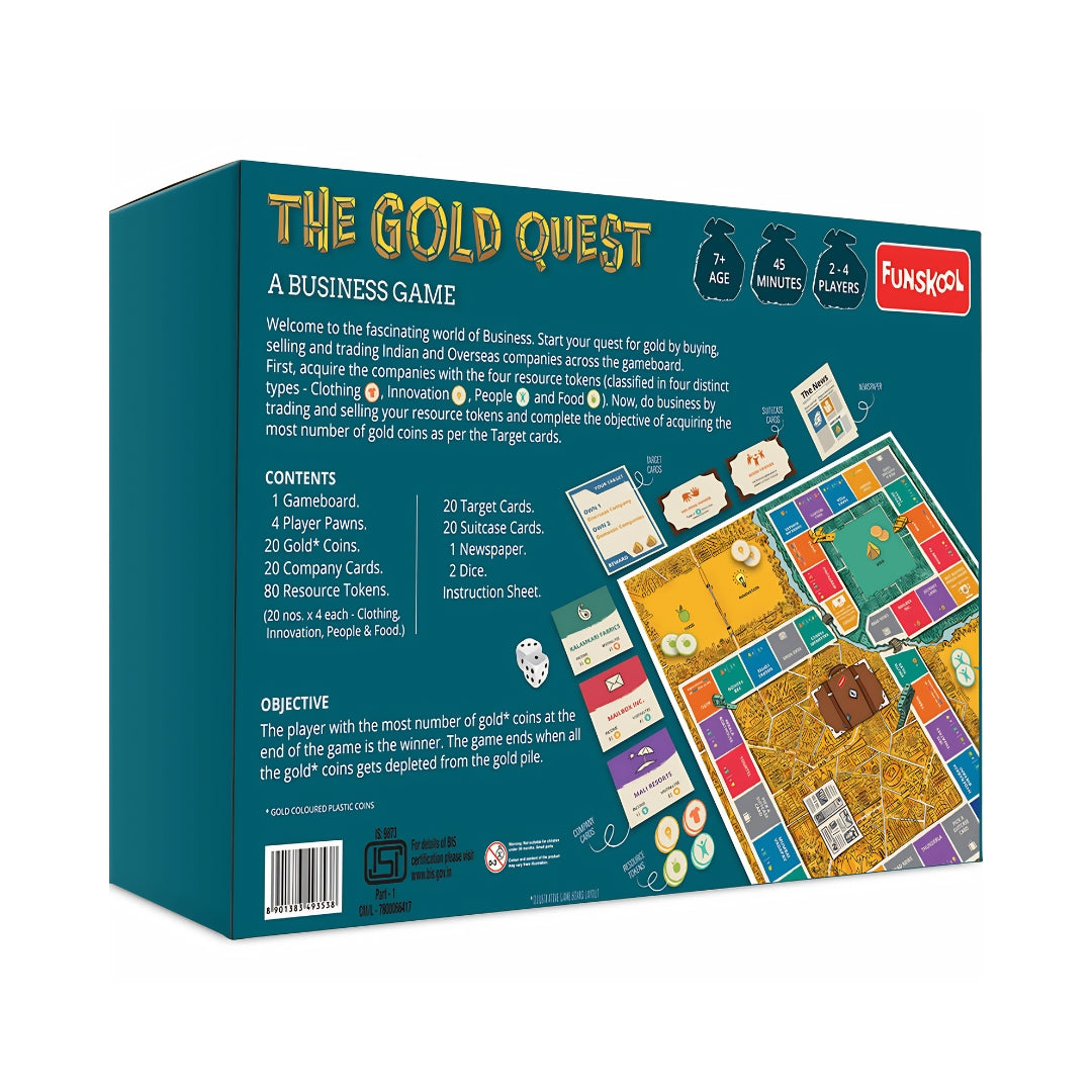 Funskool Business The Gold Quest Game_04