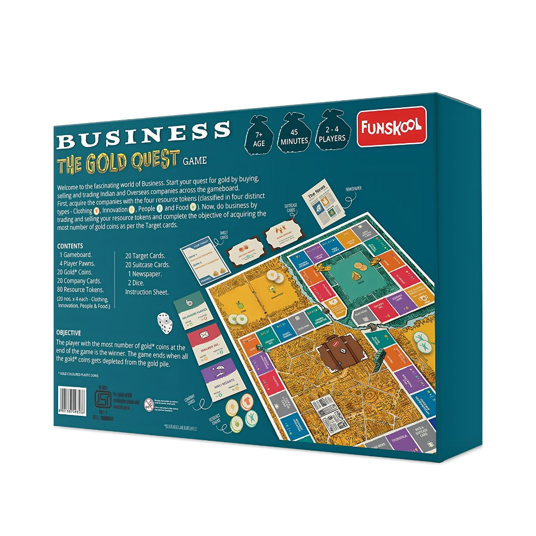 Funskool Business The Gold Quest Game_06