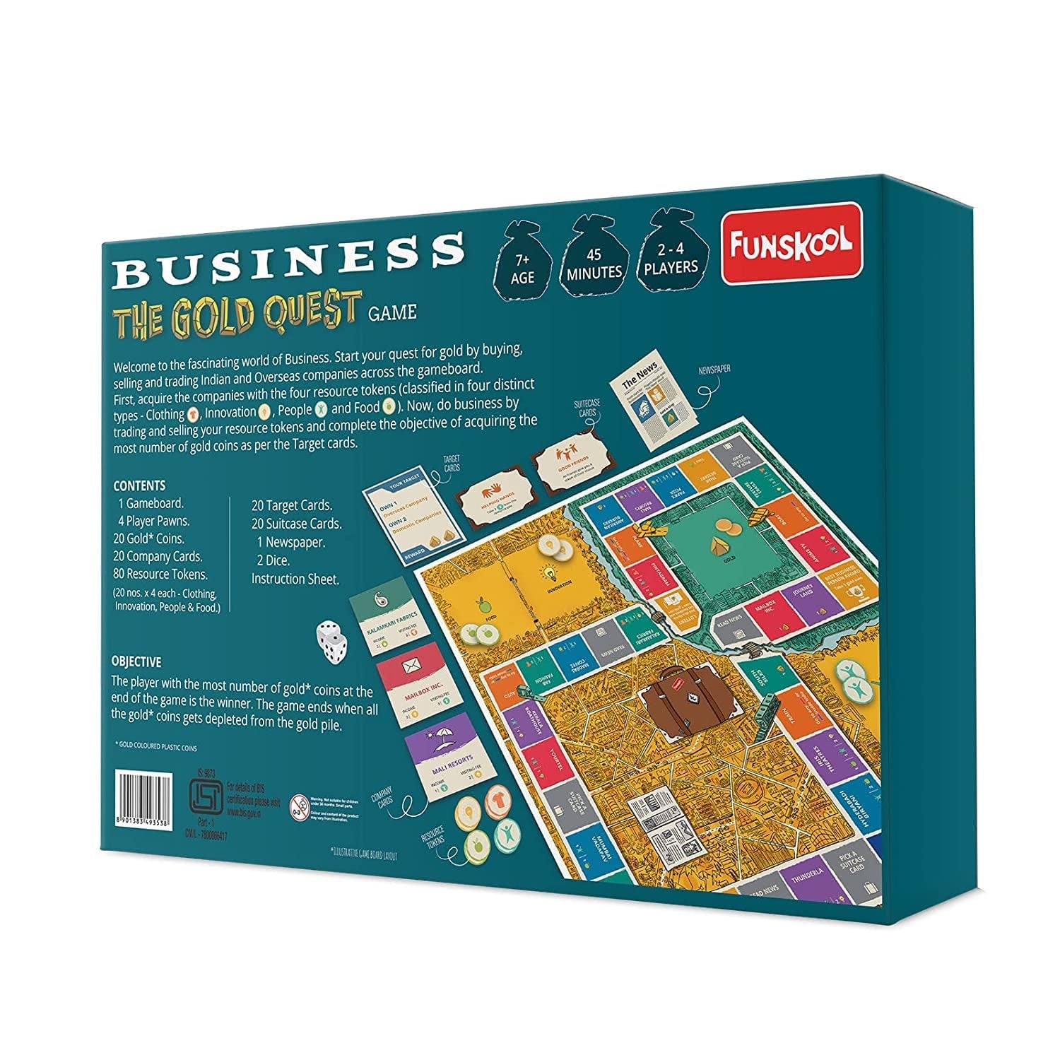 Funskool Business The Gold Quest Game_6