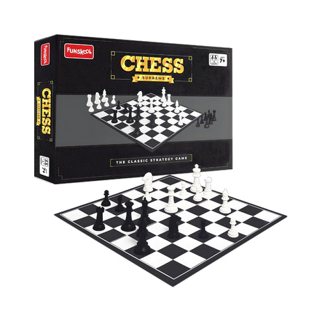 Funskool Chess Supreme - Black and White_1