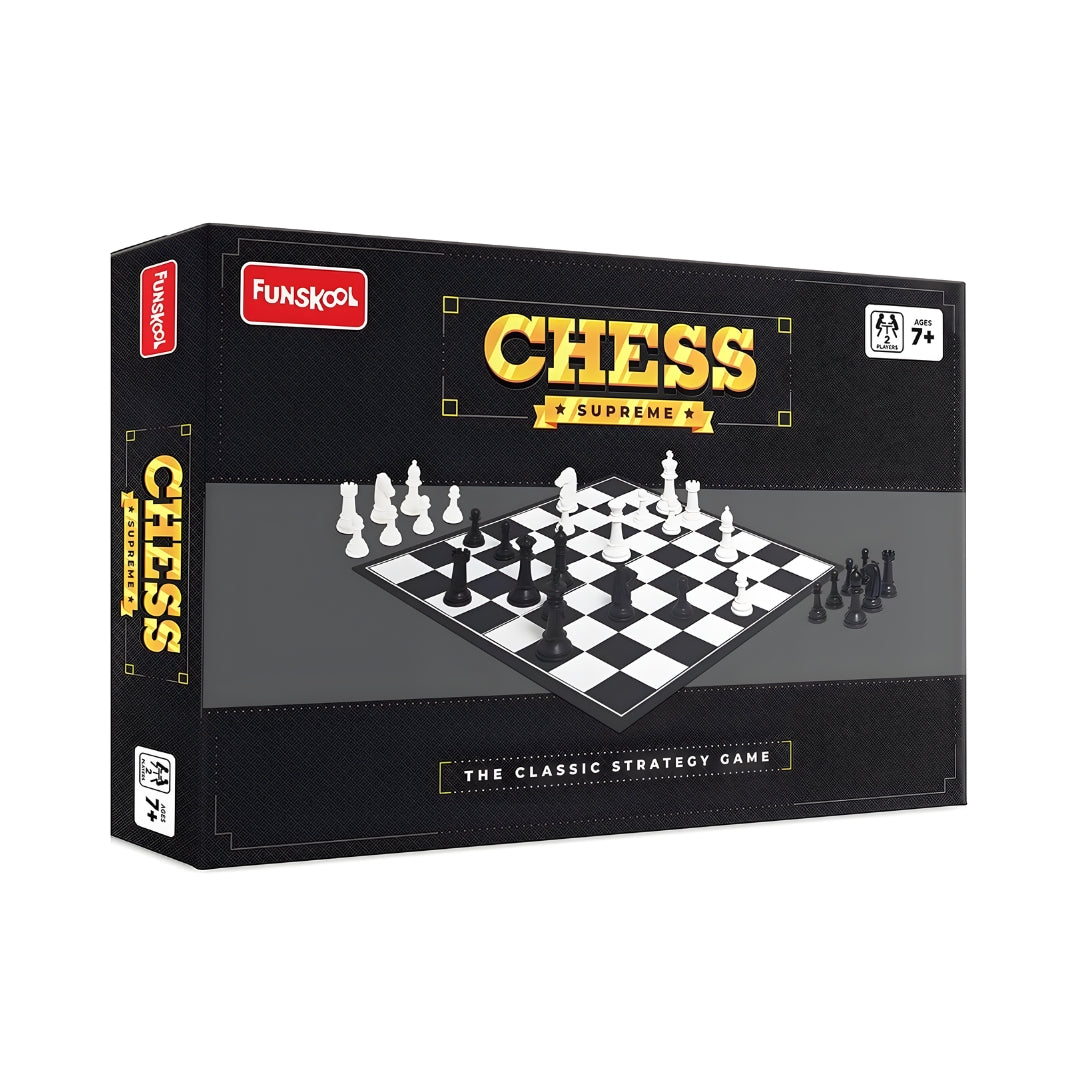 Funskool Chess Supreme - Black and White_2