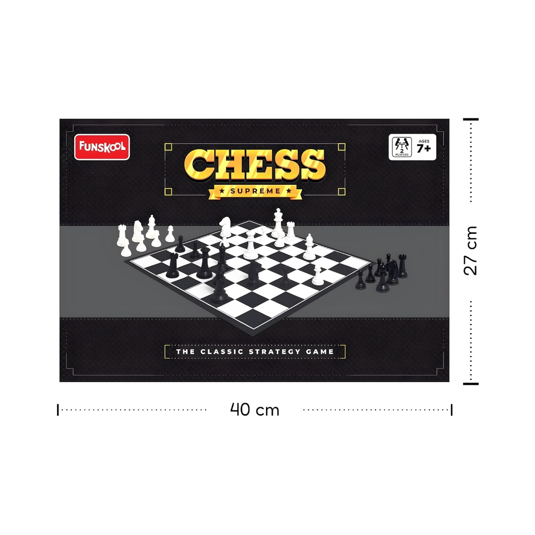 Funskool Chess Supreme - Black and White_6