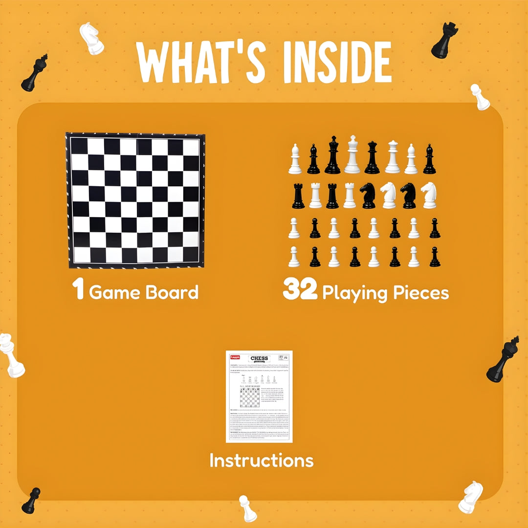 Funskool Chess Supreme - Black and White_9