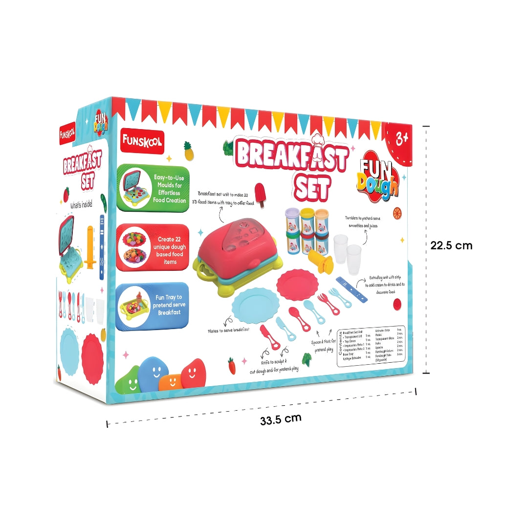 Funskool Fundough Breakfast Set_3