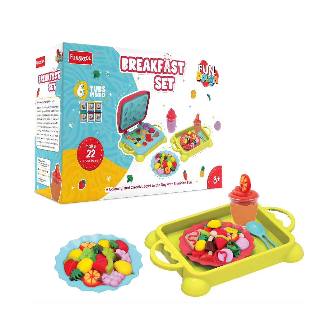 Funskool Fundough Breakfast Set_4
