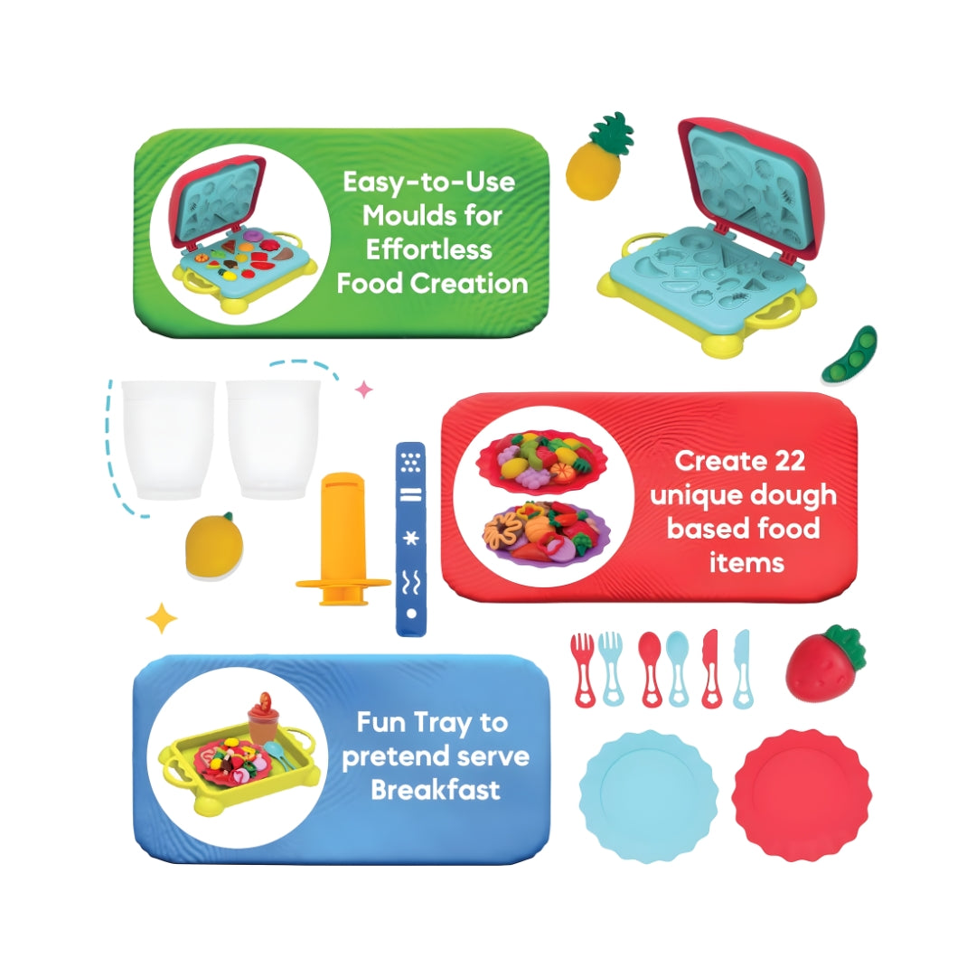 Funskool Fundough Breakfast Set_7
